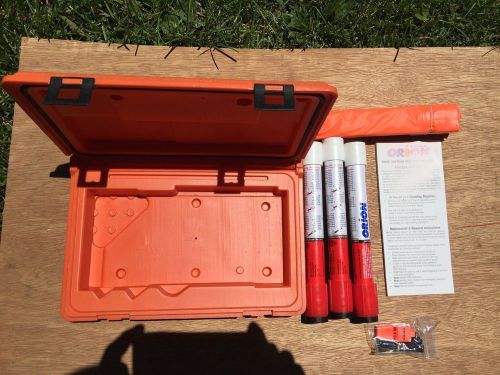 Orion alerter red flare signal kit distress never used been in storage.