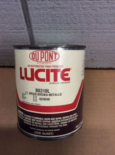 Dupont lucite b8310 lt briar brown  metallic gm code 62 lacquer
