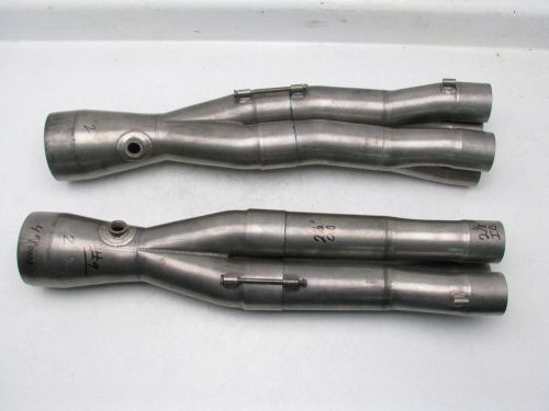 Stainless steel header exhaust  pro fab tri-y collector  2 1/8 inlet 4&#034; out #9