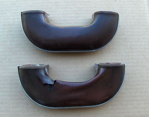 1948 1949 1950 packard front arm rests with trim - pair