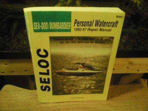 Seloc- sea doo\ bombardier personal watercraft repair  manual
