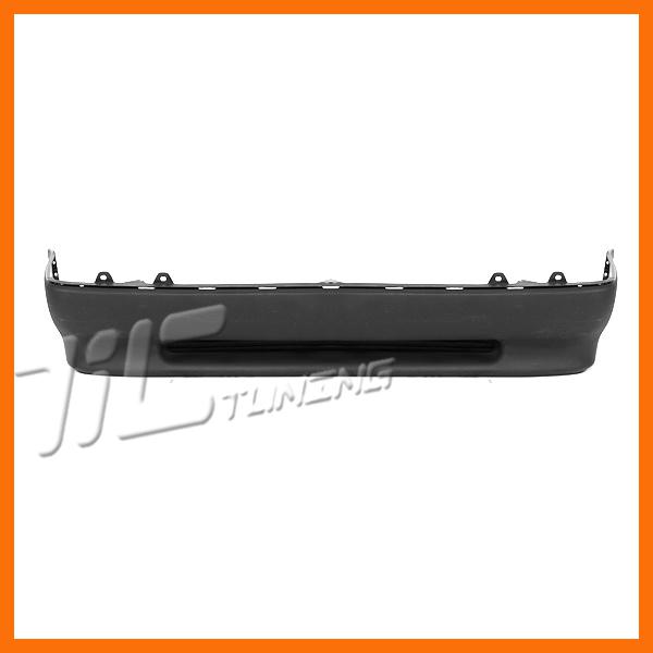 89 91 geo metro lsi xfi black rear lower bumper cover back direct replacement