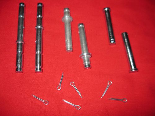 Corvette headlight link pins set of 6 with cotter pins new. complete car set.