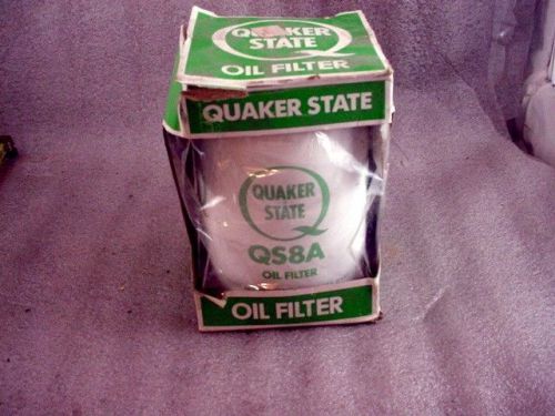 Quaker state engine oil filter qs 8a  oil city, pa. fits other cars also