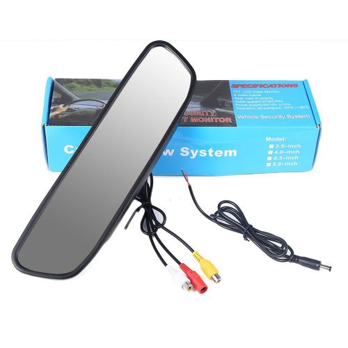 4.3&#034; car auto reverse parking rearview mirror color digital lcd display monitor
