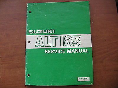 1984 suzuki alt 185 factory service repair manual 3 wheel atv