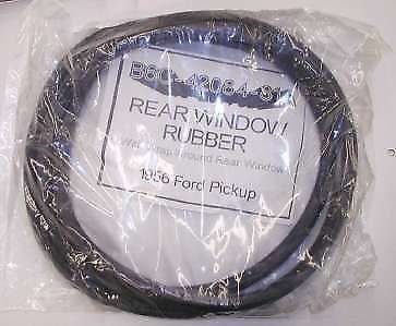 Rear window seal 1956 ford truck - wrap around window