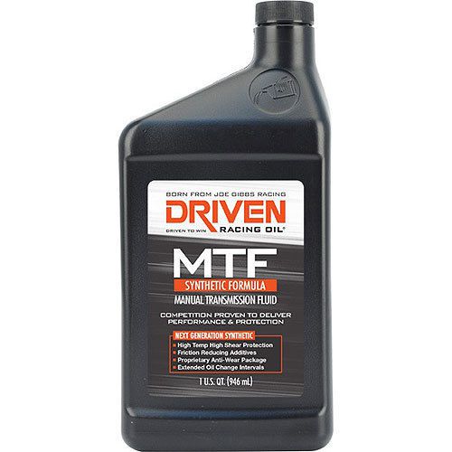 Driven racing oil 01206 mtf synthetic manual transmission fluid