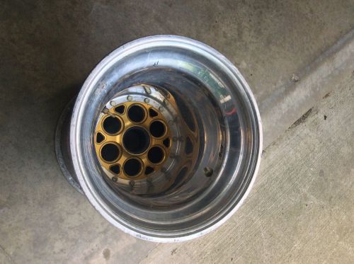 Sprint car weld splined wheel