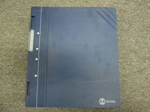 1998- 1999- saab 9-5 technical overview additions data service manual set