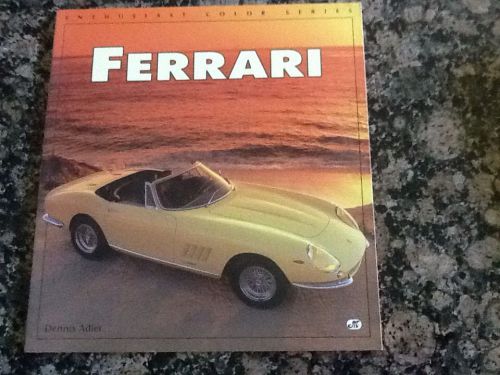 Ferrari book by dennis adler