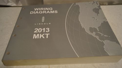 2013 lincoln mkt factory wiring diagrams service manual book 37439