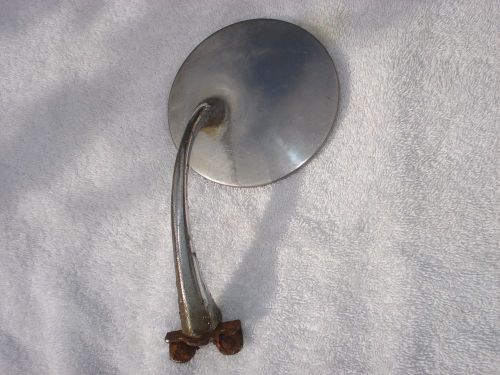 1930s-1940s 4 1/4&#034; round side rear view mirror (e) for car or rat rod