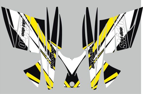 Ski doo wrap kit mini rev 2004 through 2013 stripe