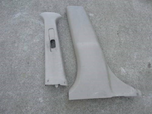 98-02 toyota corolla center driver side pillars - panels,left,lh,trim,interior,