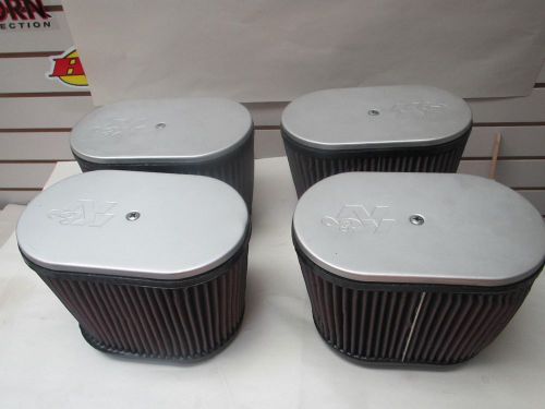 K&amp;n air filters  for hilborn - kinsler- engler-   fits over 2-1/2&#034;  or 2-5/8&#034;