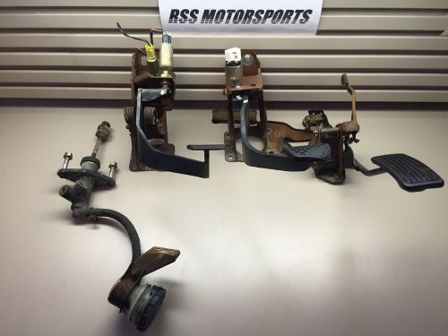 92 93 94 95 96 honda prelude clutch gas and brake pedal set up oem
