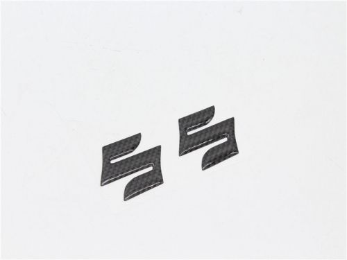 Black motorcycle emblem badge decal 3d tank wheel for suzuki