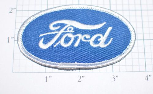 Ford blue oval vintage iron-on patch racing mustang fusion ranger taurus truck