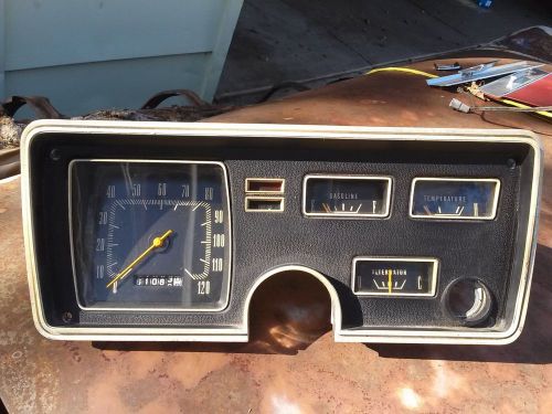 1966 plymouth valiant instrument cluster