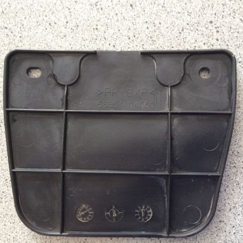 Toyota 5385104060 genuine oem extension insert (mud flap)