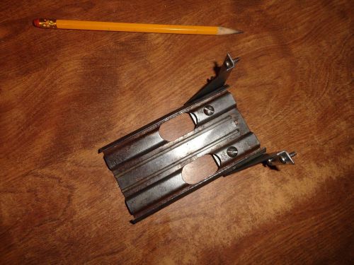 1956 willys wagon ashtray receiver - parts - spring -- pitted handle jeep dash