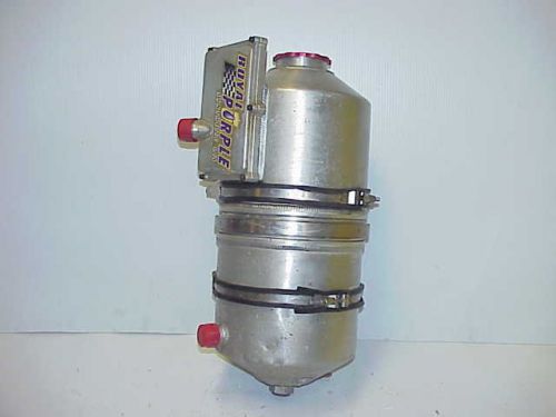 Peterson 5 gallon aluminum dry sump oil tank &amp; mounting brackets j20 nascar arca