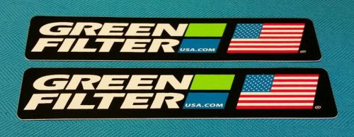 Green filter racing decals stickers nhra drags diesel nostalgia hotrods diesel