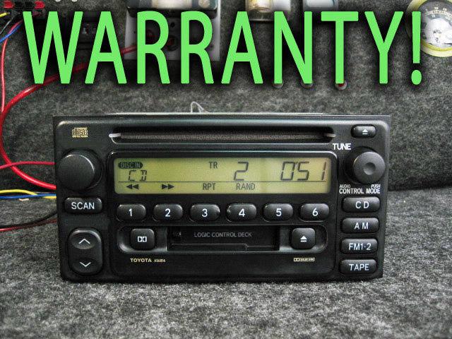 Toyota cd tape player radio rav4 echo mr2 highlander 2000-04 86120-2b690 16816