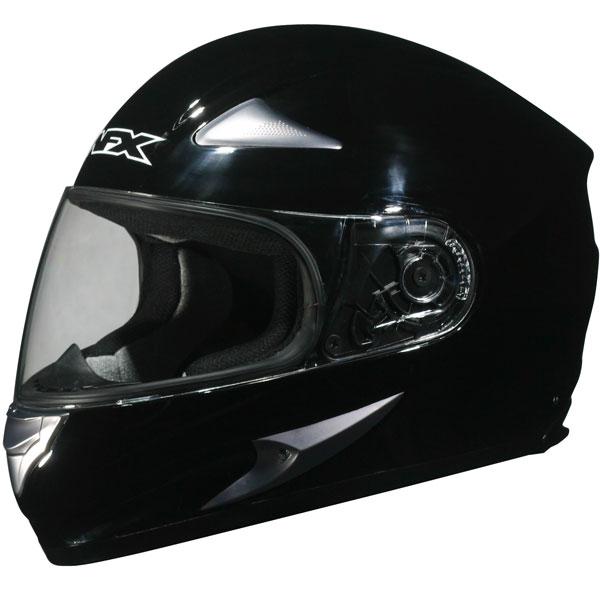 Afx fx-90 species solid black helmet