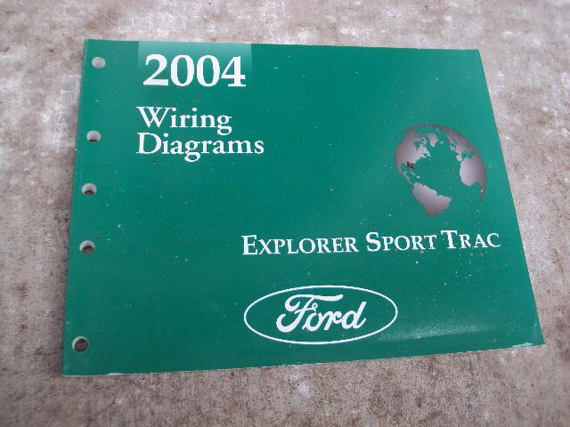 2004 ford explorer sport trac wiring diagrams electrical service shop manual