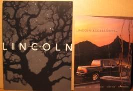 2002 lincoln blackwood brochure + accessories