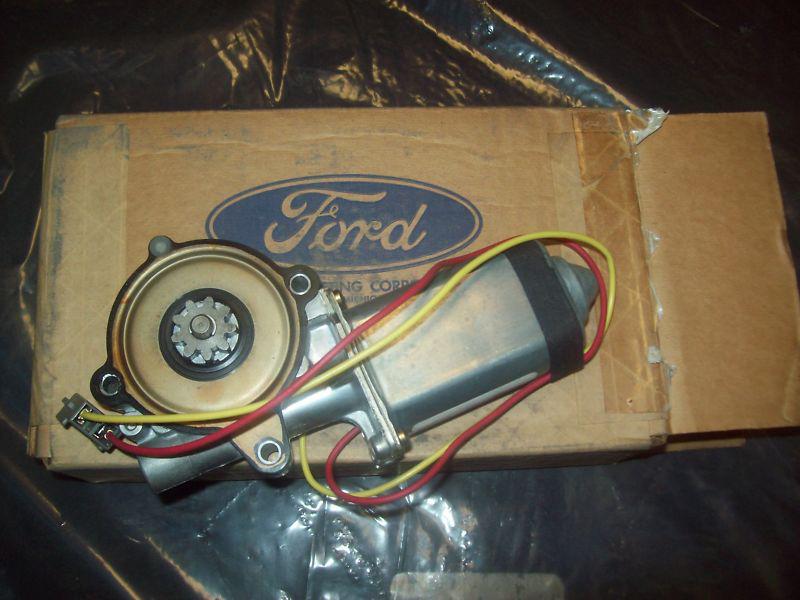 Oem ford- lincoln left front window motor- new 