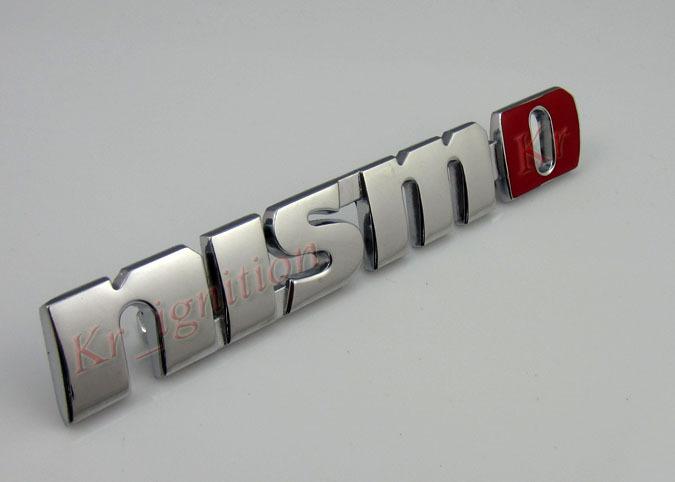 Brand new  nismo 3d car front grill grille metal badge decals emblem for nissan