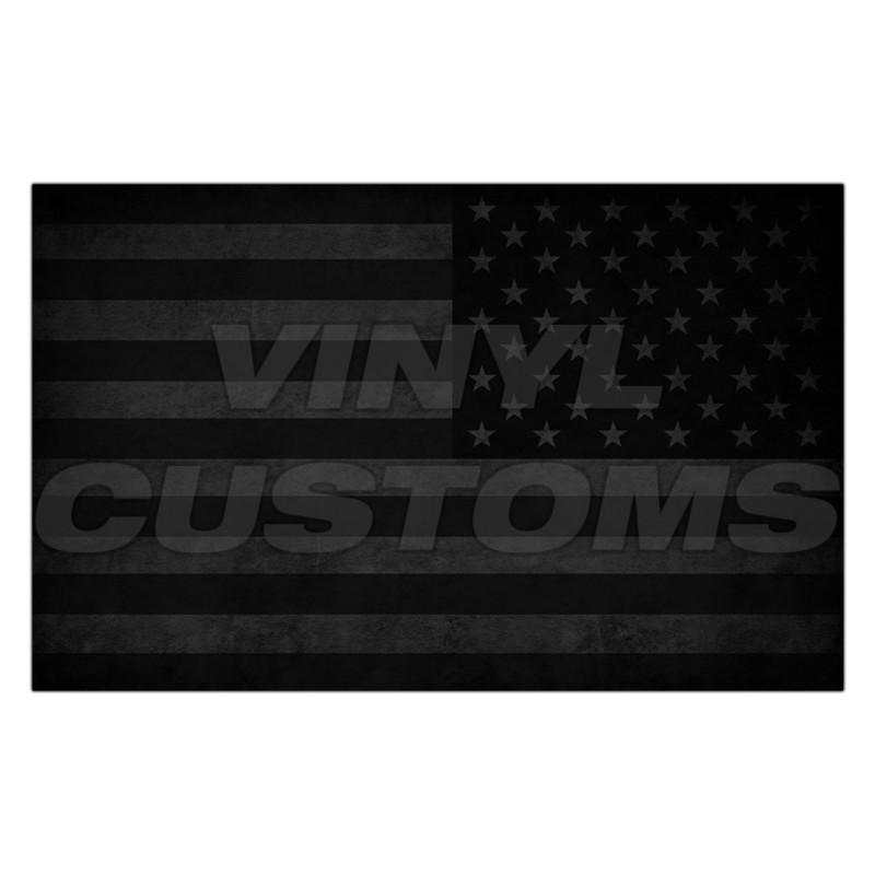 5" american flag decal sticker united states tactical subdued military a+