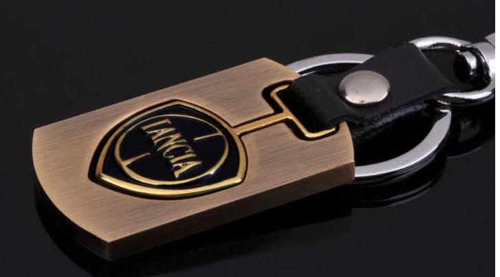 New hot lancia series logo advanced drawing keychain keyring key chain ring