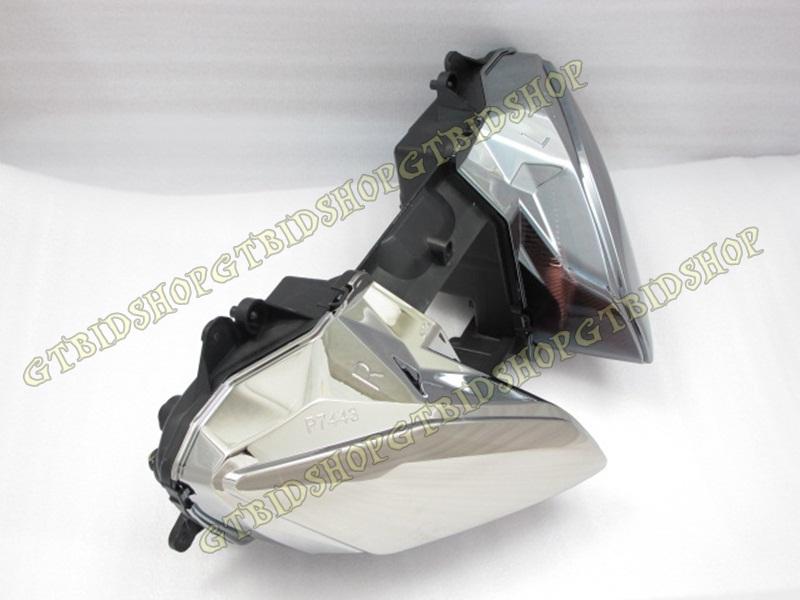 Headlight head light lamp headlamp for yamaha yzf r6 yzf-r6 2008-2009 #silver 7d