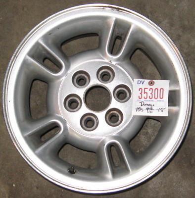 Dodge 97-00 dakota durango alloy wheel/rim 15" 10 sk 1997 1998 1999 2000 35300