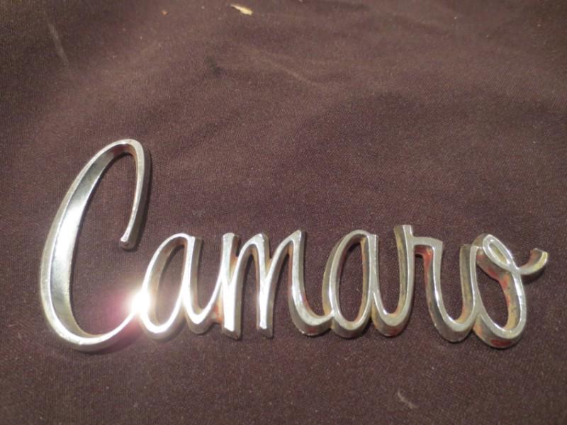 1967 chevy camaro fender emblem - may fit other years (1968,1969,etc)