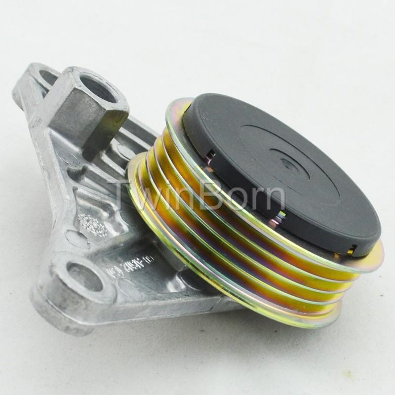 Air conditioning drive a/c belt tensioner roller/pulley/bracket for audi passat