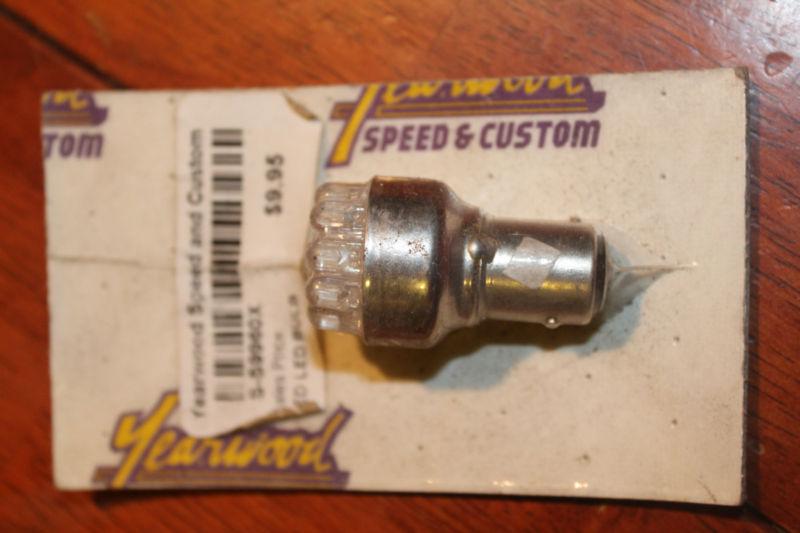 Yearwood speed and custom led red brake bulb - s-s9960x - free shipping!