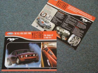 2005 mustang promo card - out of print! mint! ghostly! a very rare collectible!