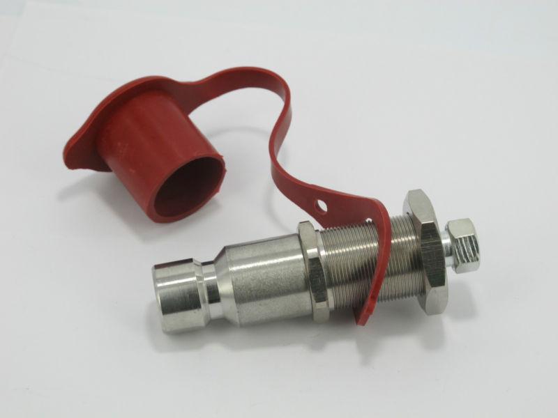 P36 cng fuel fill receptacle for natural gas vehicle straight 6mm outlet