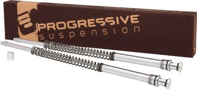 Progressive suspension monotube fork cartridge kit lowering tube for harley