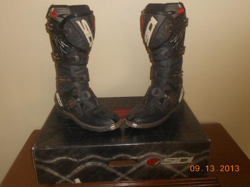 Sidi charger motorcross boots, size 8.5