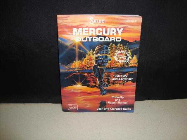 1965-1992 mercury outboard tune-up & repair manual by seloc publications 3-4 cyl
