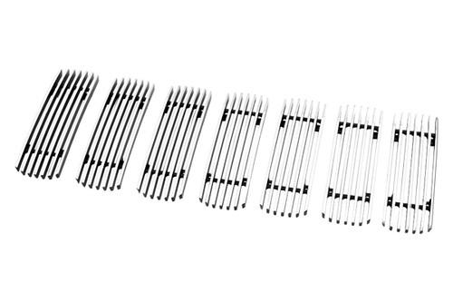 Paramount 30-0108 - jeep liberty restyling 4.0mm billet grille 7 pcs