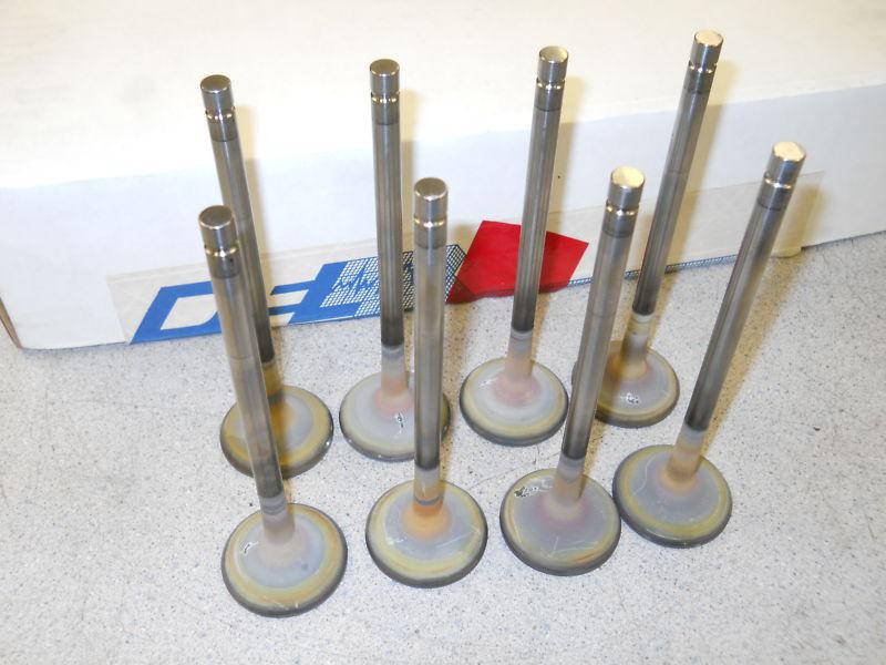 Nascar del west crn coated titanium 5/16 exhaust valves 1.615 x 5.890