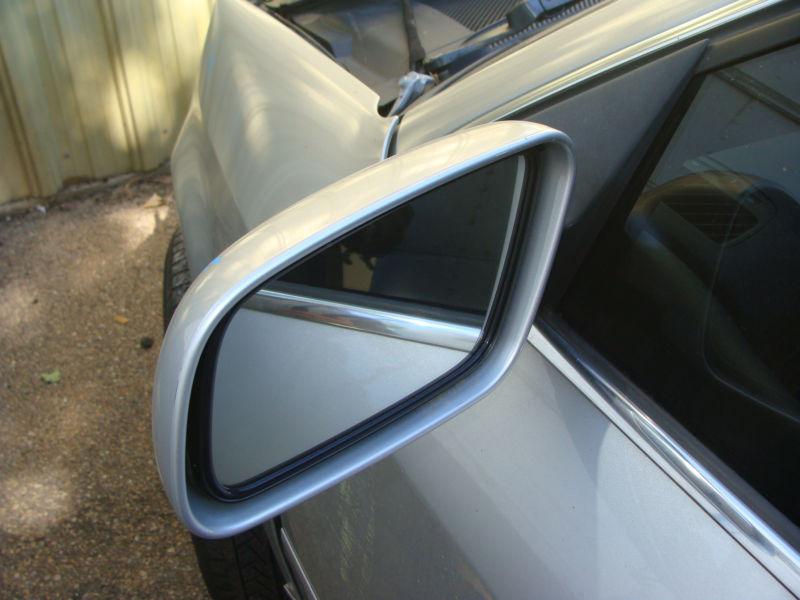 2002 audi a6 3.0l c5 left door mirror silver