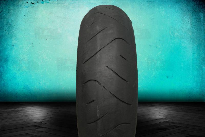 Used 180/55zr17 metzeler rennsport 180/55/17 motorcycle tire item # 55818456